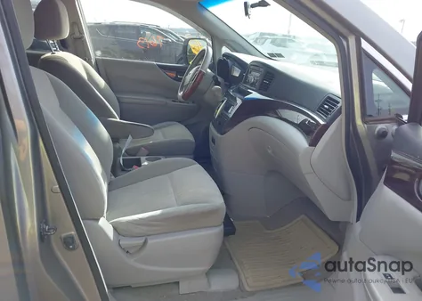 2012 Nissan Quest S from USA, damaged, VIN JN8AE2KP5C9042826